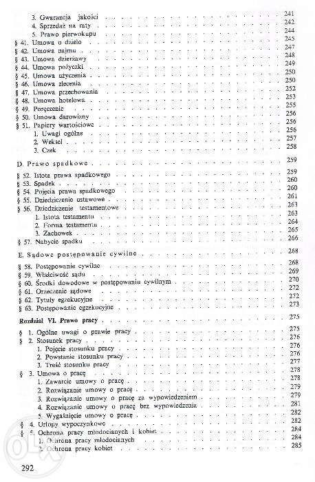 W. Siuda „Elementy prawa dla ekonomistów”