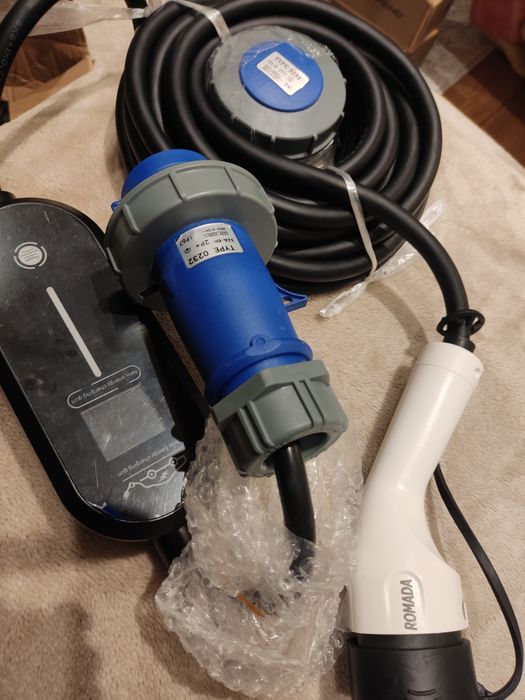 Kabel ładowania elektrycznego  rolada 32a