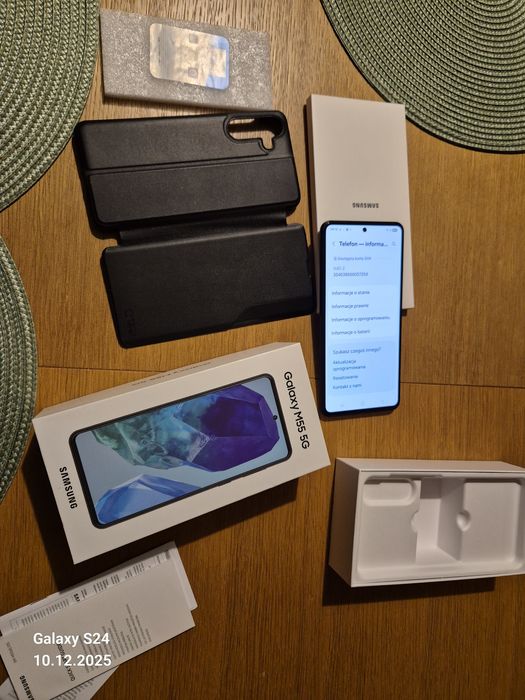 SAMSUNG Galaxy M55 5G 8/128GB 6.7" 120Hz Czarny SM-M556