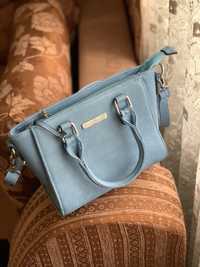 Жіноча сумка голубого кольору