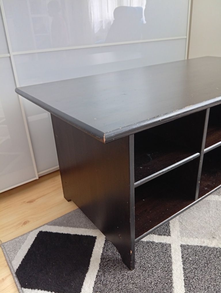 Ikea Leksvik stolik drewniany