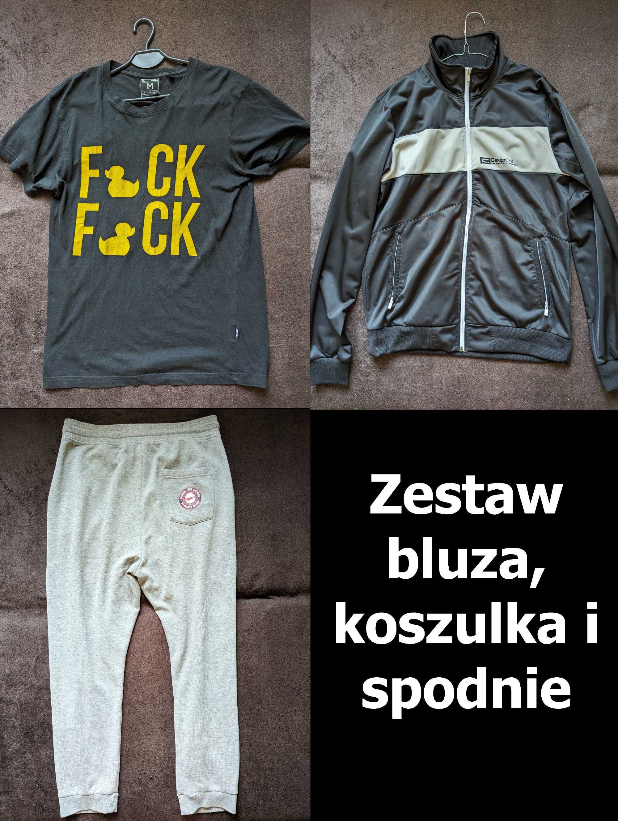 Zestaw bluza, koszulka i spodnie