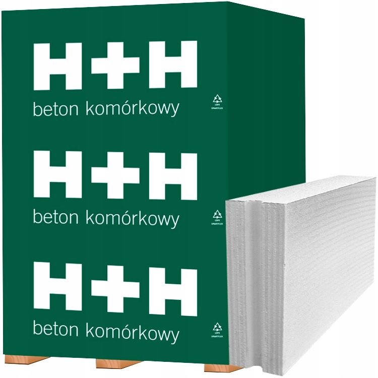 Beton komorkowy H+H bloczek