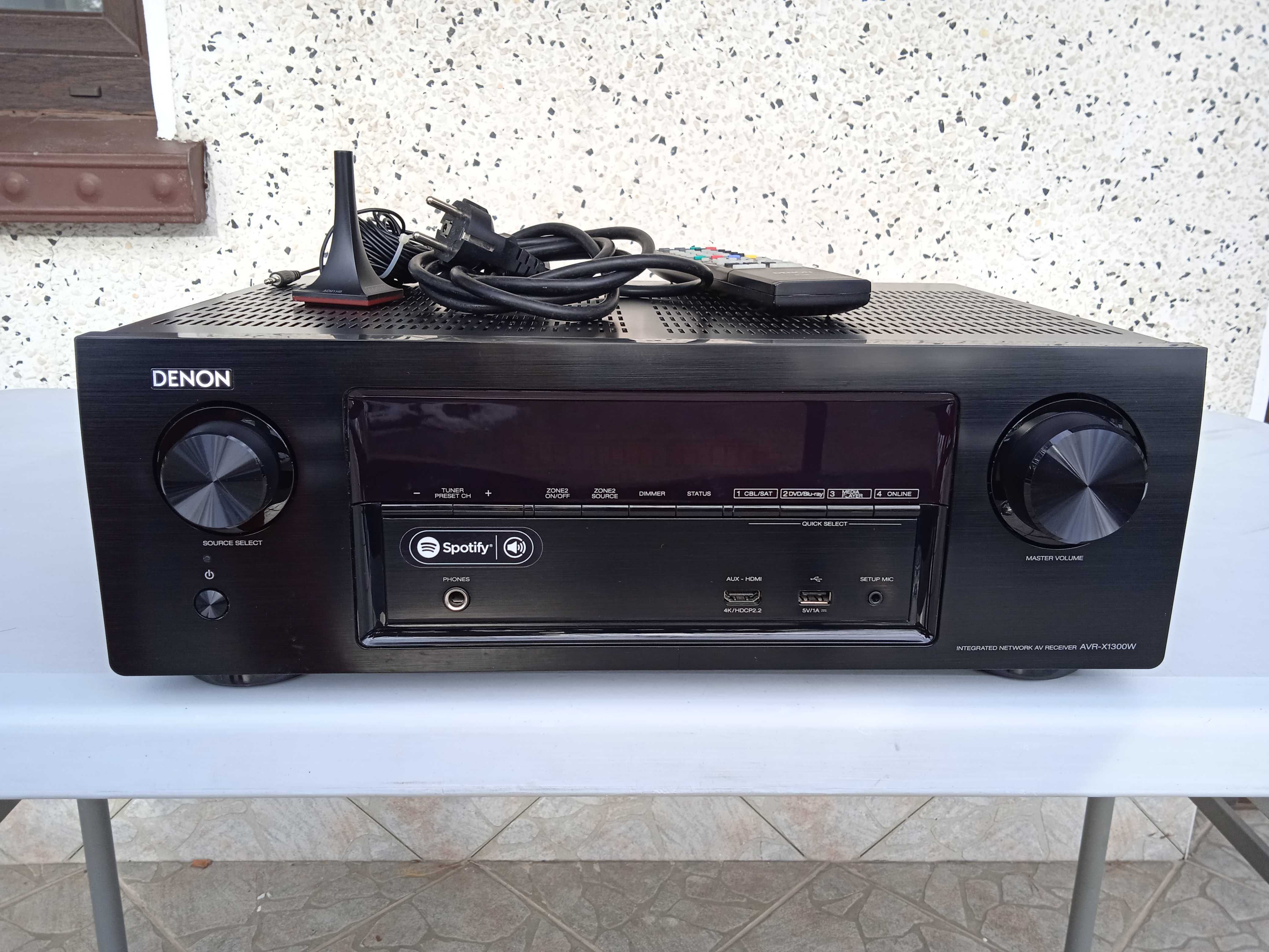 Denon AVR-X1300W Bluetooth Wi-Fi
