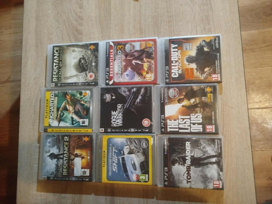 Sprzedam gry na ps3