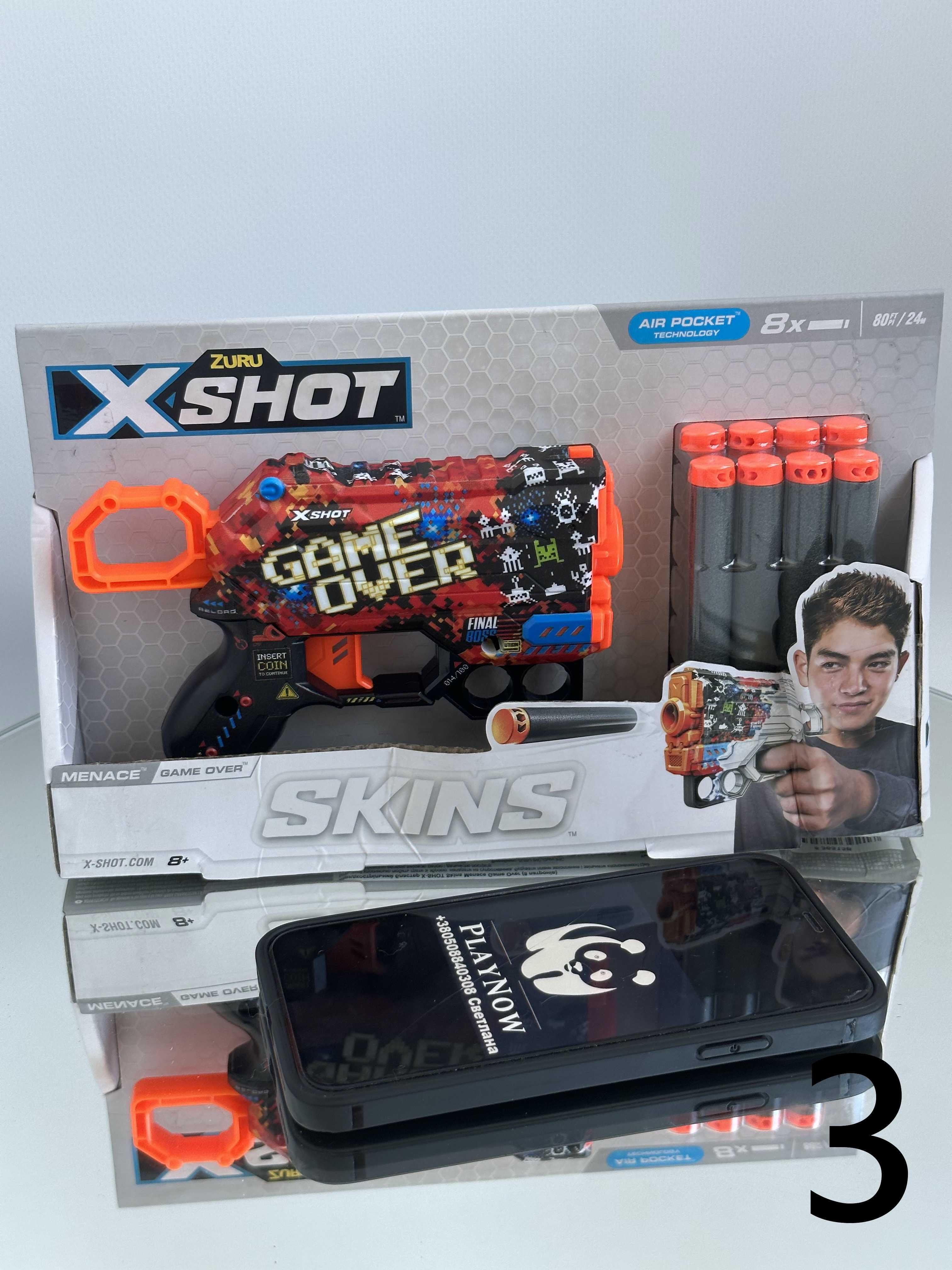 Знижка! бластер X-Shot / Скидка! Детский пистолет бластер (6 видов)*