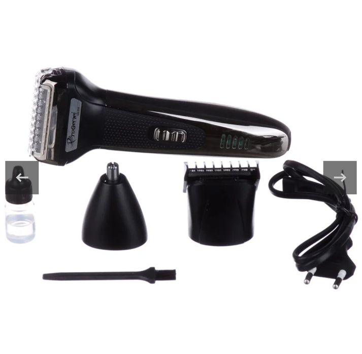 Набір /машинка/ для стрижки GEEMY GM-598 3в1 (машинка, бритва, триммер