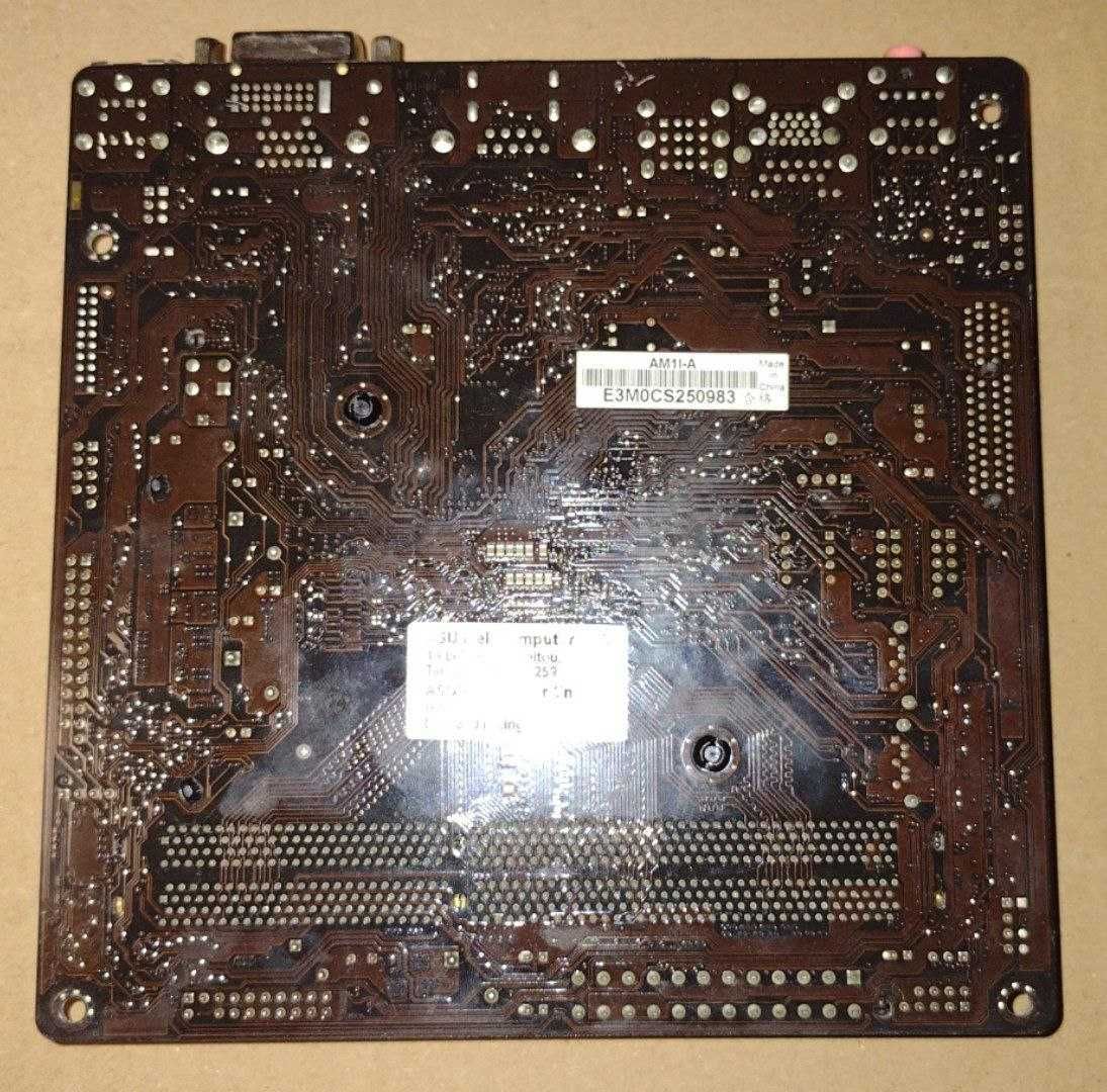 ASUS AM1I-A Socket AM1 Dsub+DVI+HDMI Gblan SATA Mini-ITX 2DDR3 Sempron