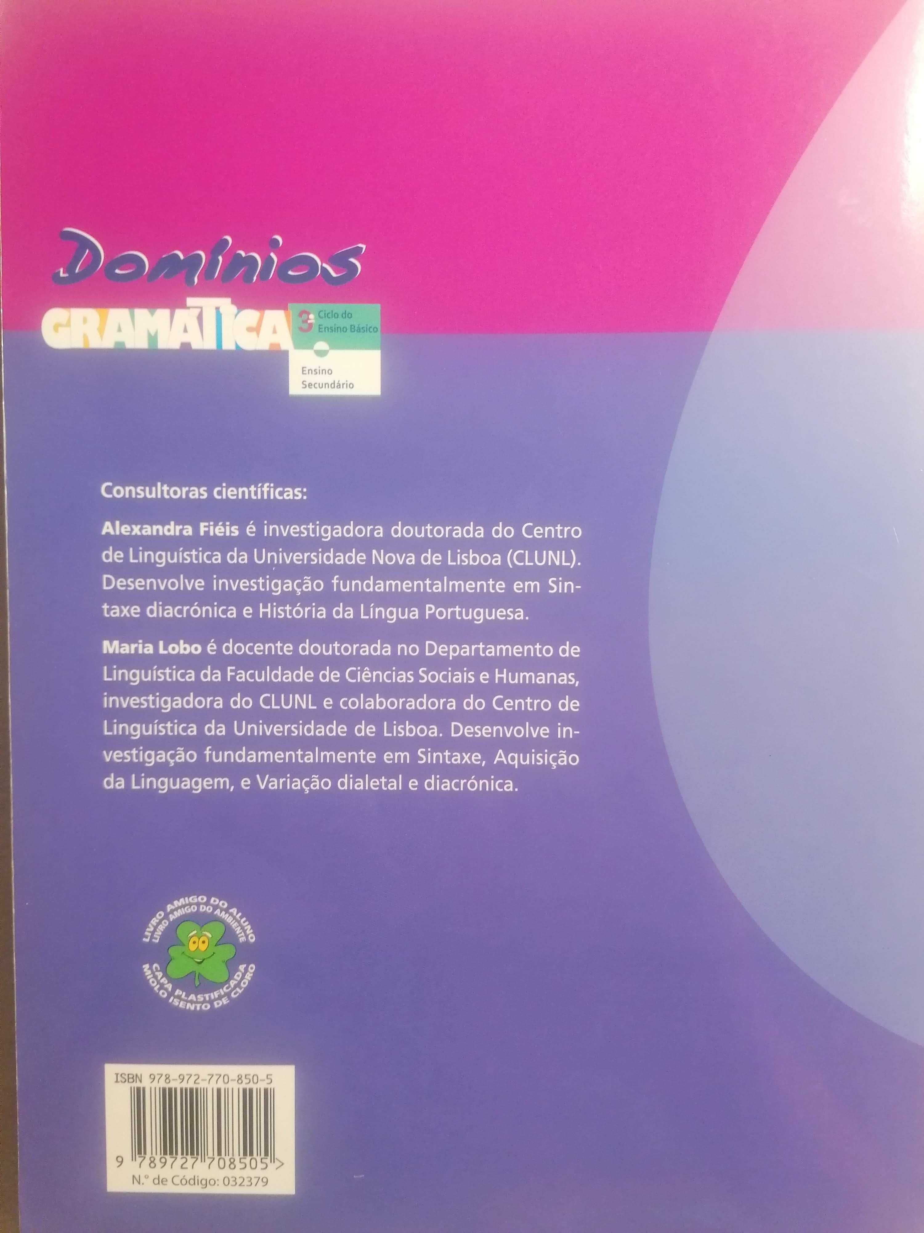 Gramática de Língua Portuguesa, Domínios, da Plátano, 3º C._Secundário