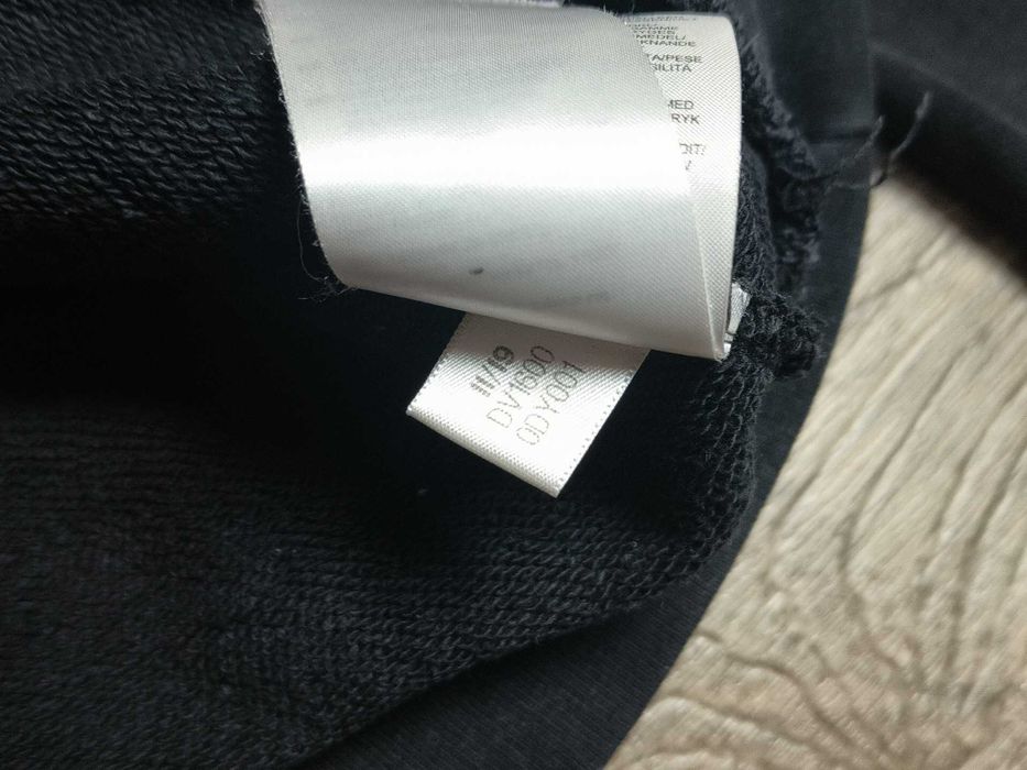 ADIDAS оверсайз світшот чоловічий чорний бавовна М