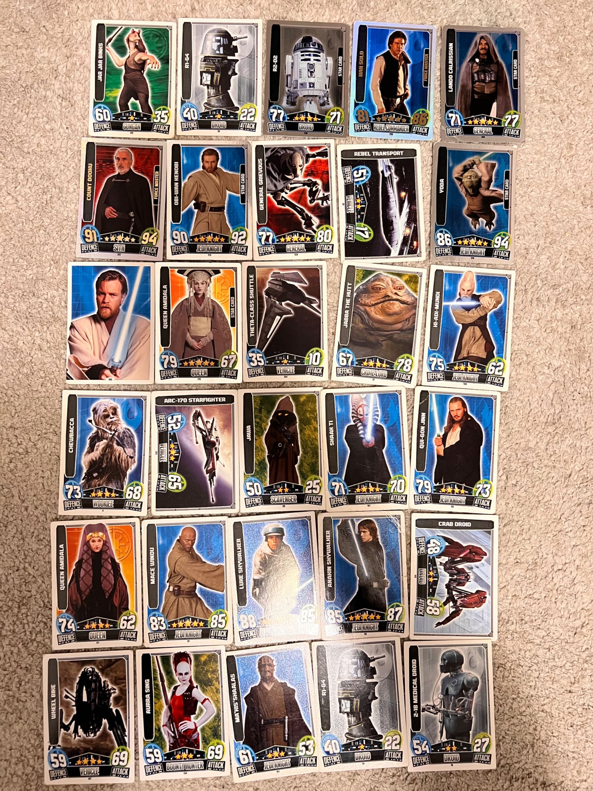 Star Wars Topps Karty 180sztk.