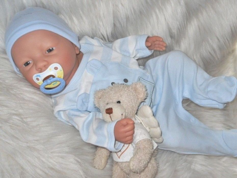 Bebe Reborn todo em Vinyl - menino também anatomicamente