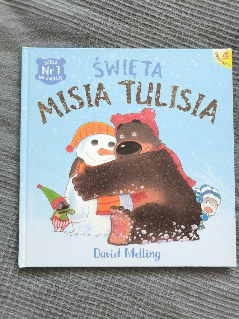 Książka dla dzieci "Święta Misia Tulisia",David Melling,