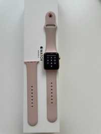 Смарт годиник apple watch series 3 gold aluminum pink 38mm