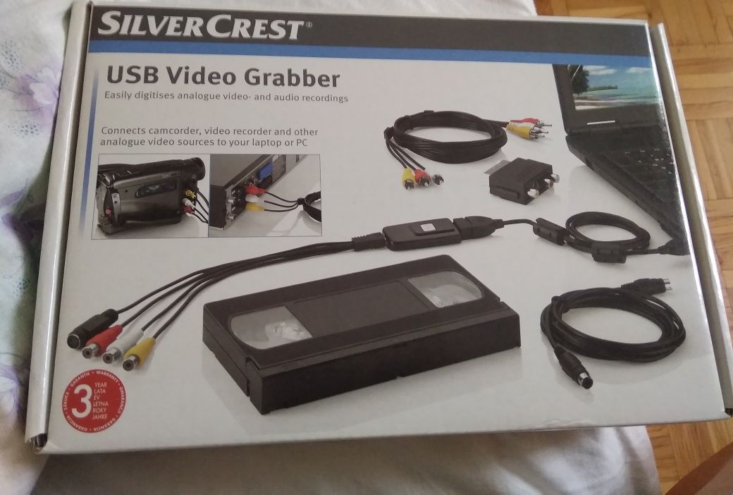 Video usb graber do przegrywania VHS