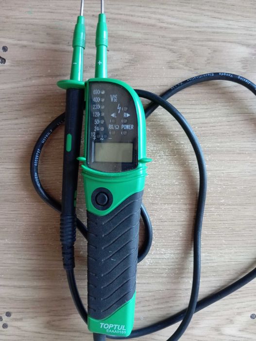 Тестер напряжения мультифункциональный 12~690V AC/DC EAAA0169 TOPTUL