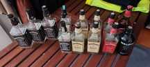 Garrafas Jack Daniels