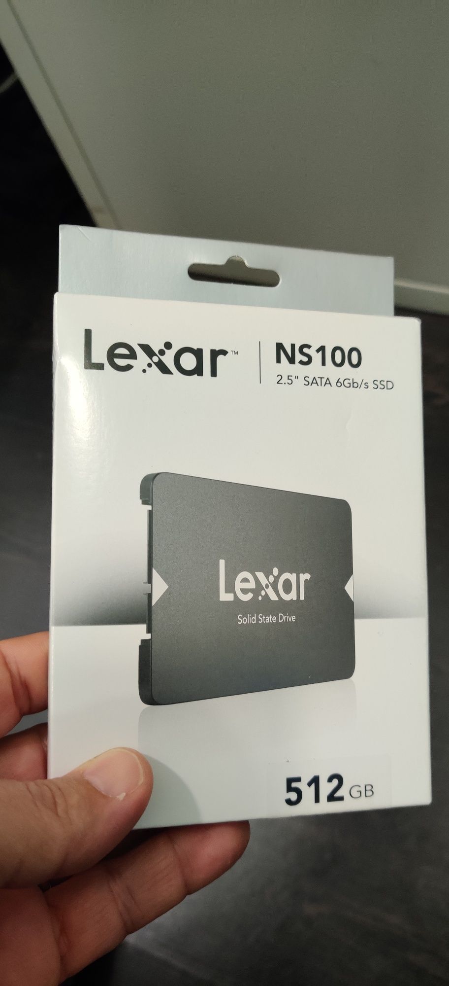 Vendo SSD 512 Lexar novo e selado