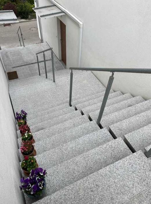 Szary granit G603, płytki, stopnie, podstopnie - schody/ściana/podłoga