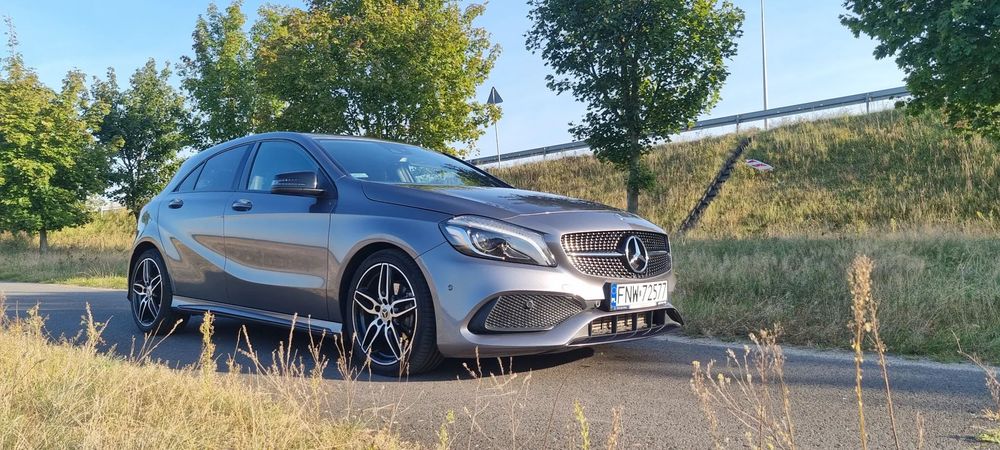 Mercedes-Benz Klasa A Mercedes A klasa AMG Line stan IDEALNY jak NOWY