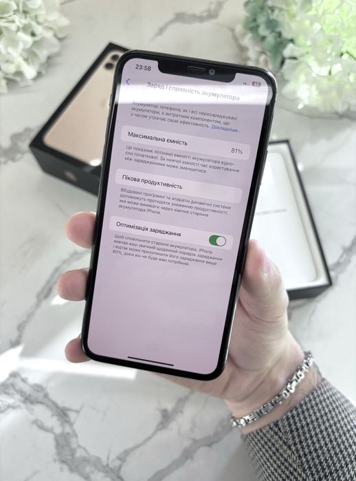 Стан Нового iPhone 11 Pro Max Space Gray (Магазин Гарантія)