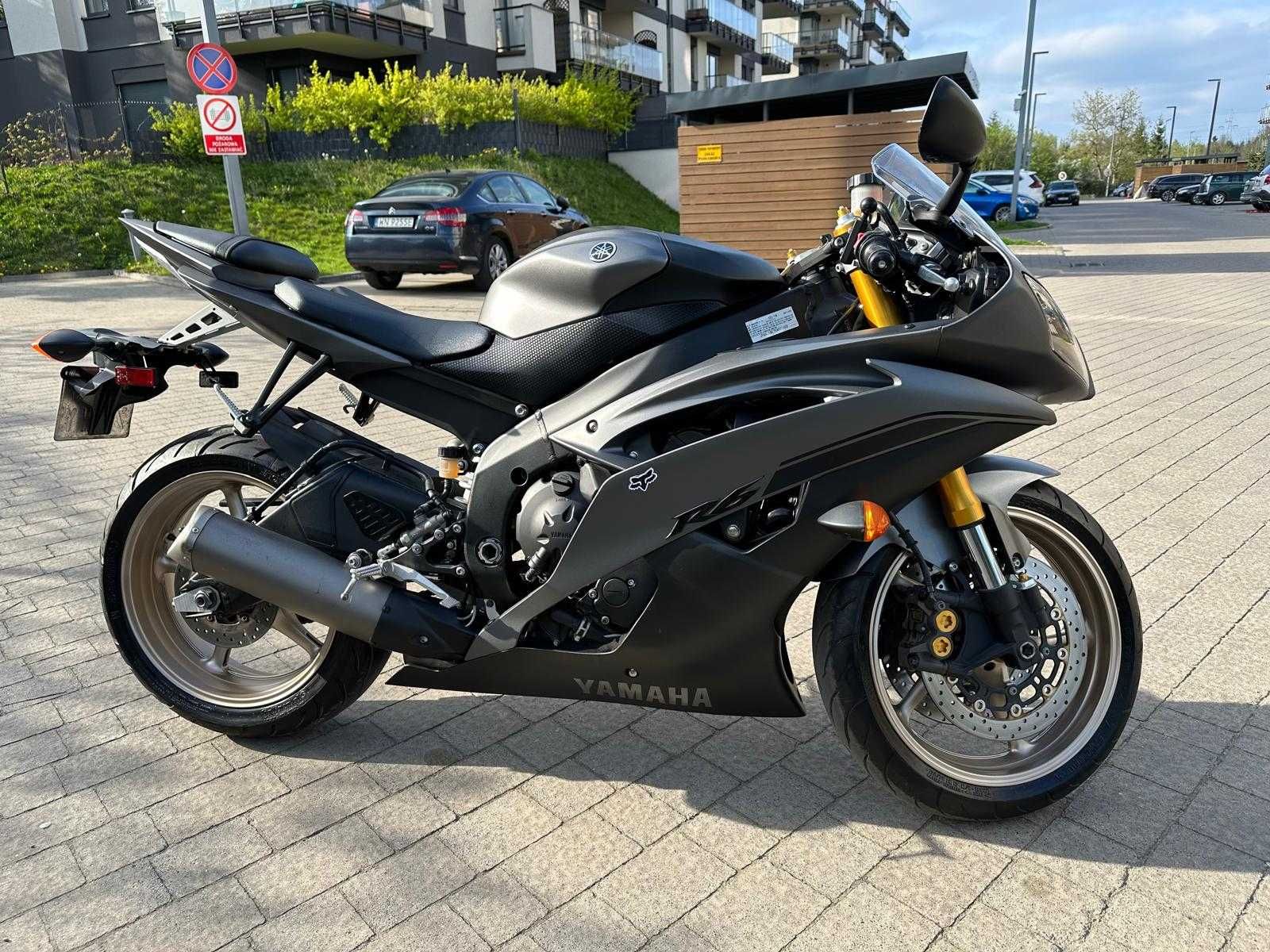 Yamaha yzf R6 RJ15 2014r Cała w oryginale!!! 5500km przebiegu!!!