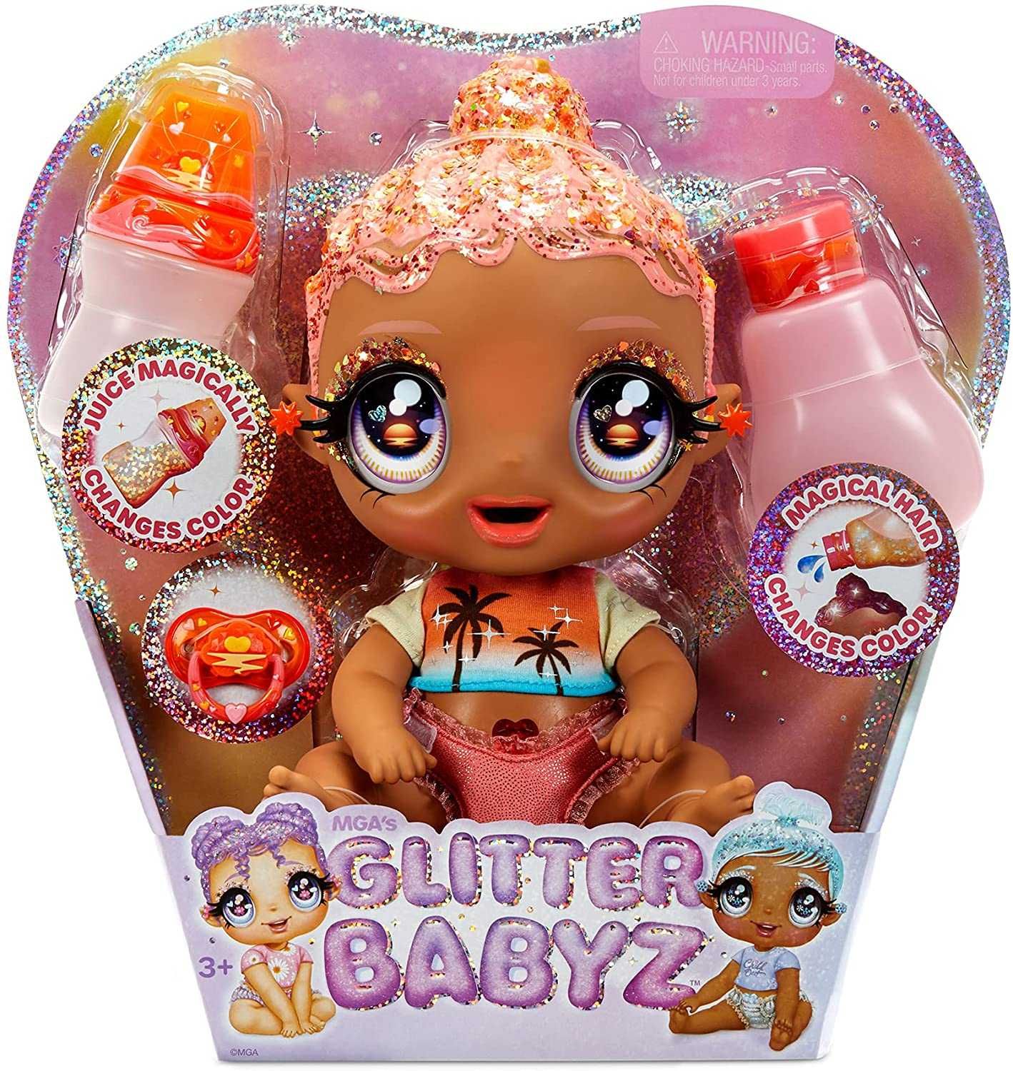 Глиттер Бебис Солана Тропический закат Glitter BABYZ Solana Sunburst