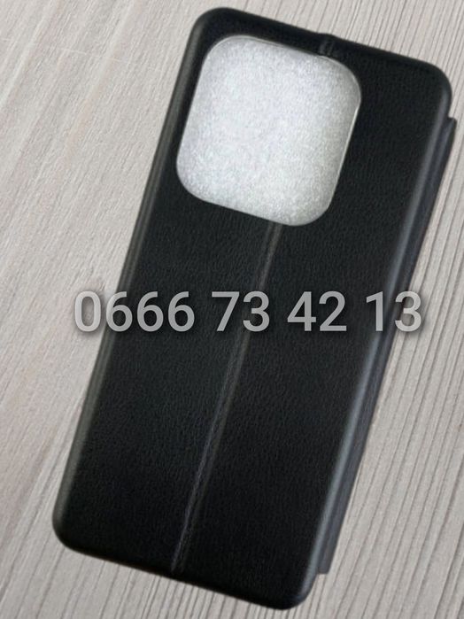 Чохол книжка шкіряний на Xiaomi Redmi Note 14 4G чехол книжка кожаный