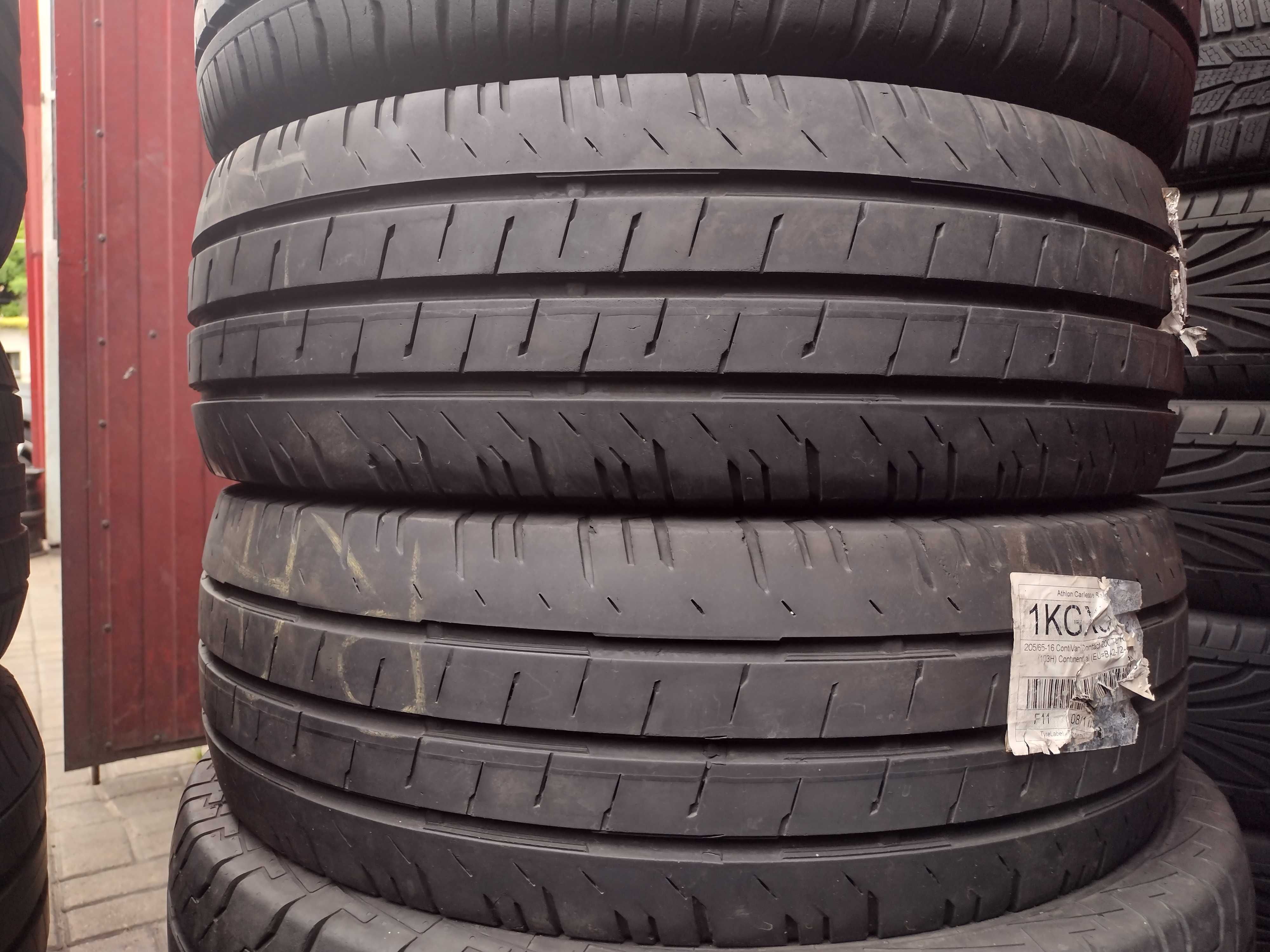 LATO 2szt. ContinentalContiVanContact200 205/65 R16C 107/105T ADAX