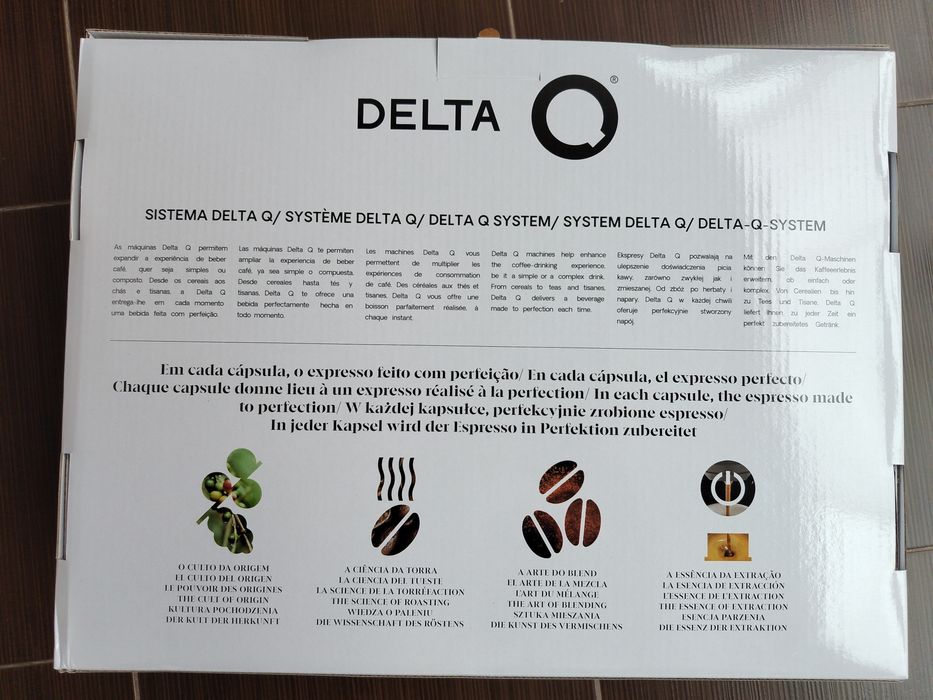 Máquina café delta Q mini qool