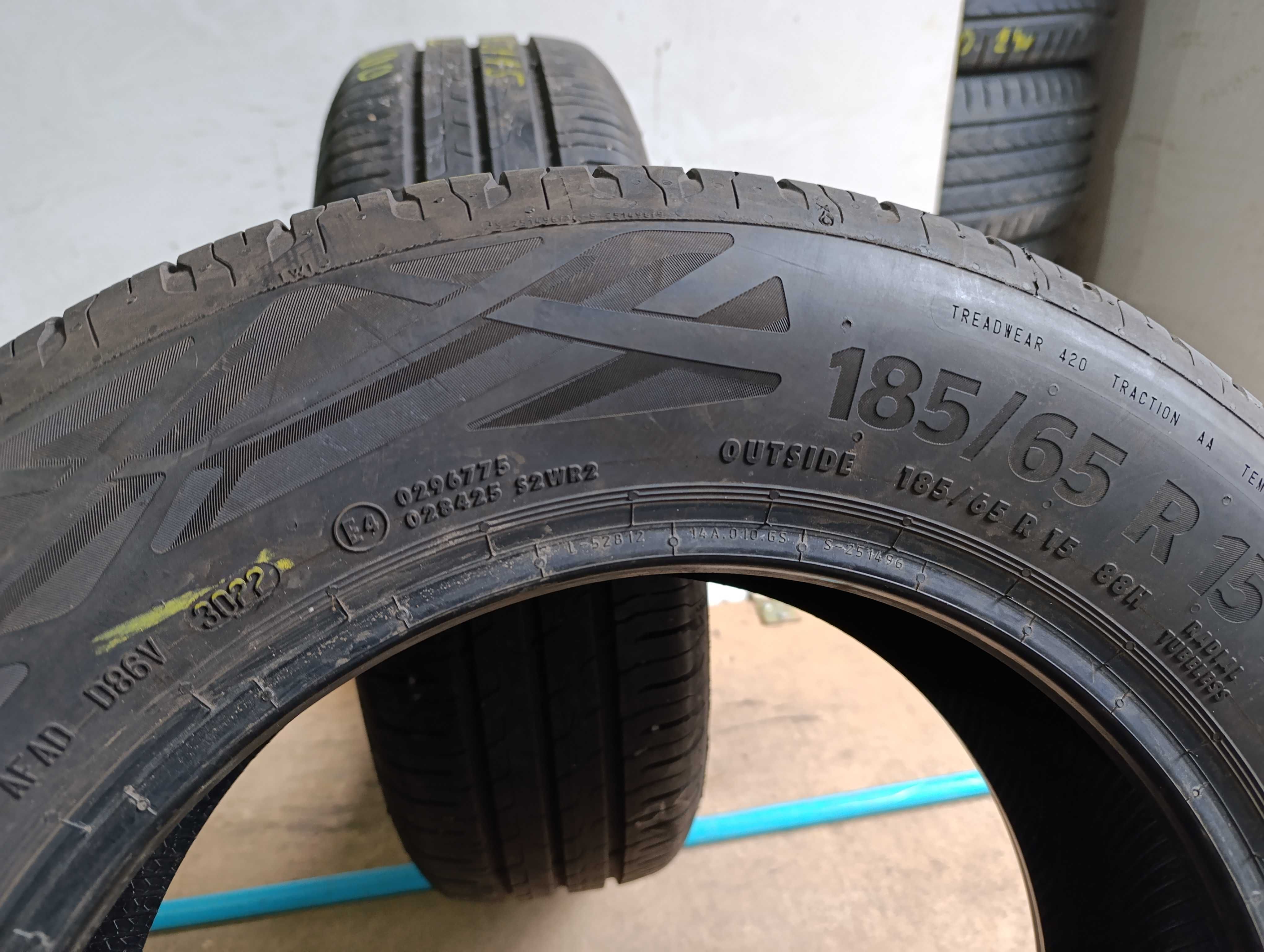 2x 185/65 R15 88H Continental EcoContact 6 2022r 6,0mm