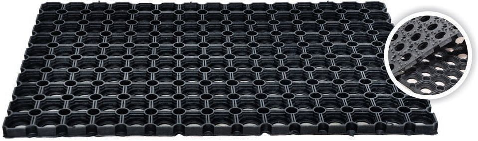 Azur 50x100 wycieraczka do butów ażurowa pod drzwi wejściowe