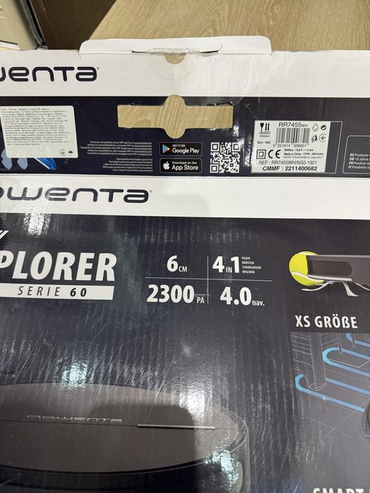 Робот-пилосос Rowenta Explorer S60 Animal RR7455WH