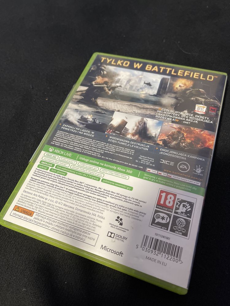 BATTLEFIELD Xbox 360 gra