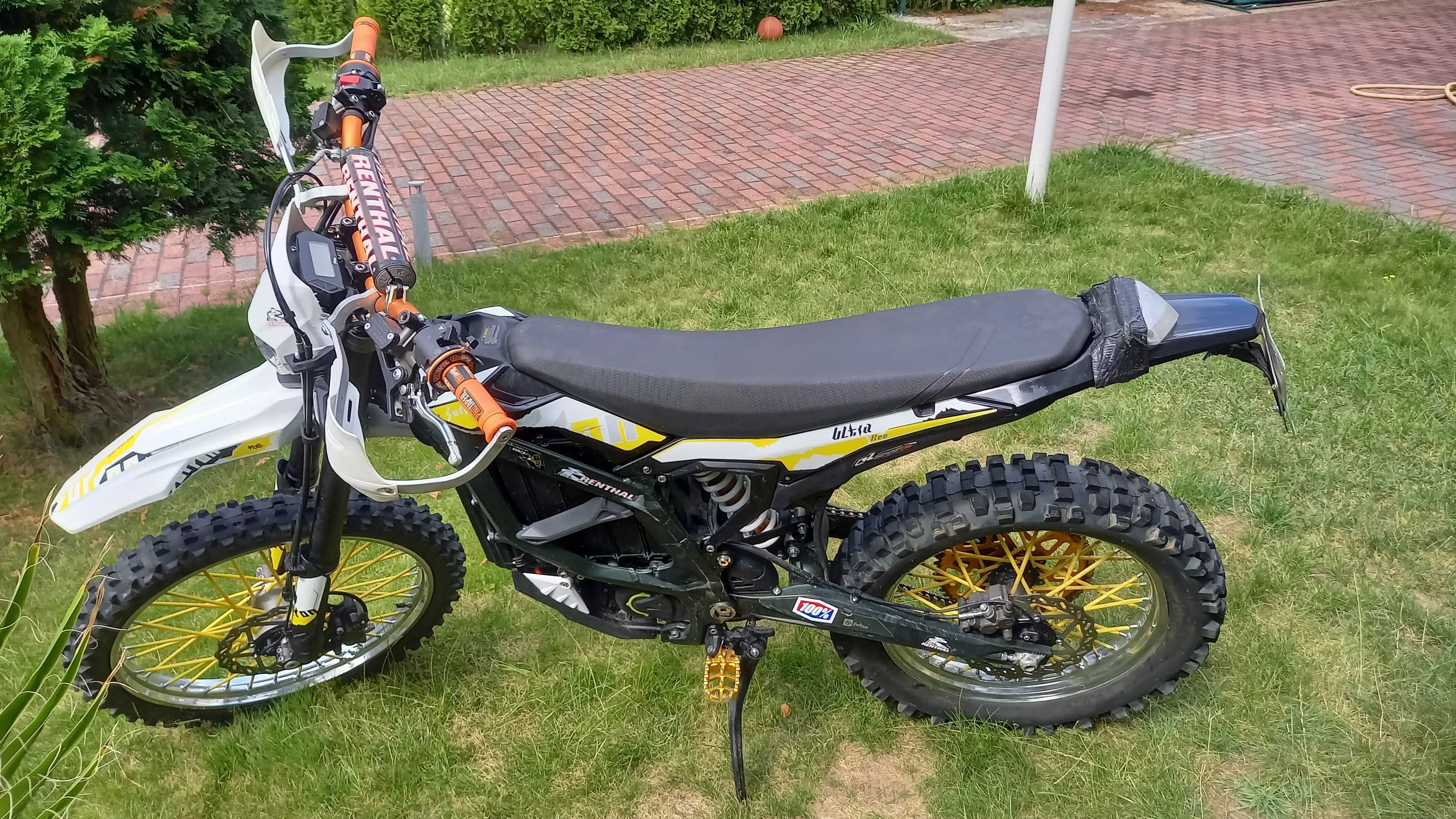 Surron Ultra Bee z homologacją zmodyfikowany