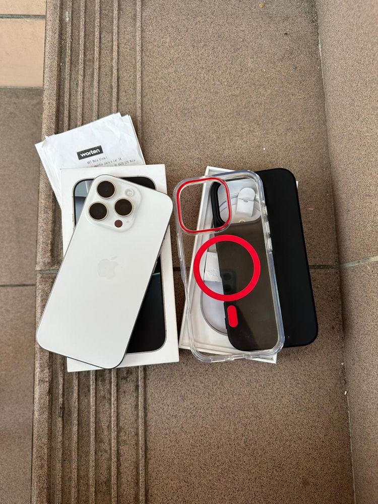 Iphone 16 Pro 128gb Titanium White novo c/fatura e garantia (Troca)