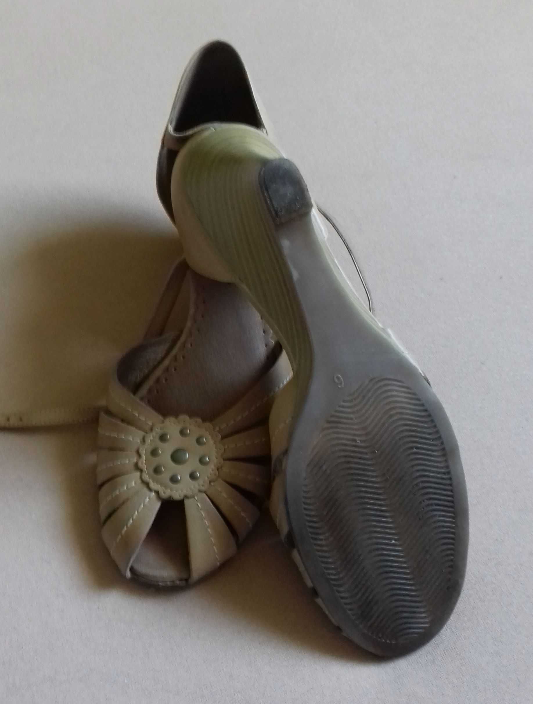Buty sandały skóra Caprice 40 wkładka 25,5 cm