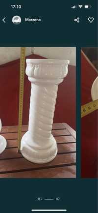 Kolumna ceramiczna stojak na kwiaty podstawa