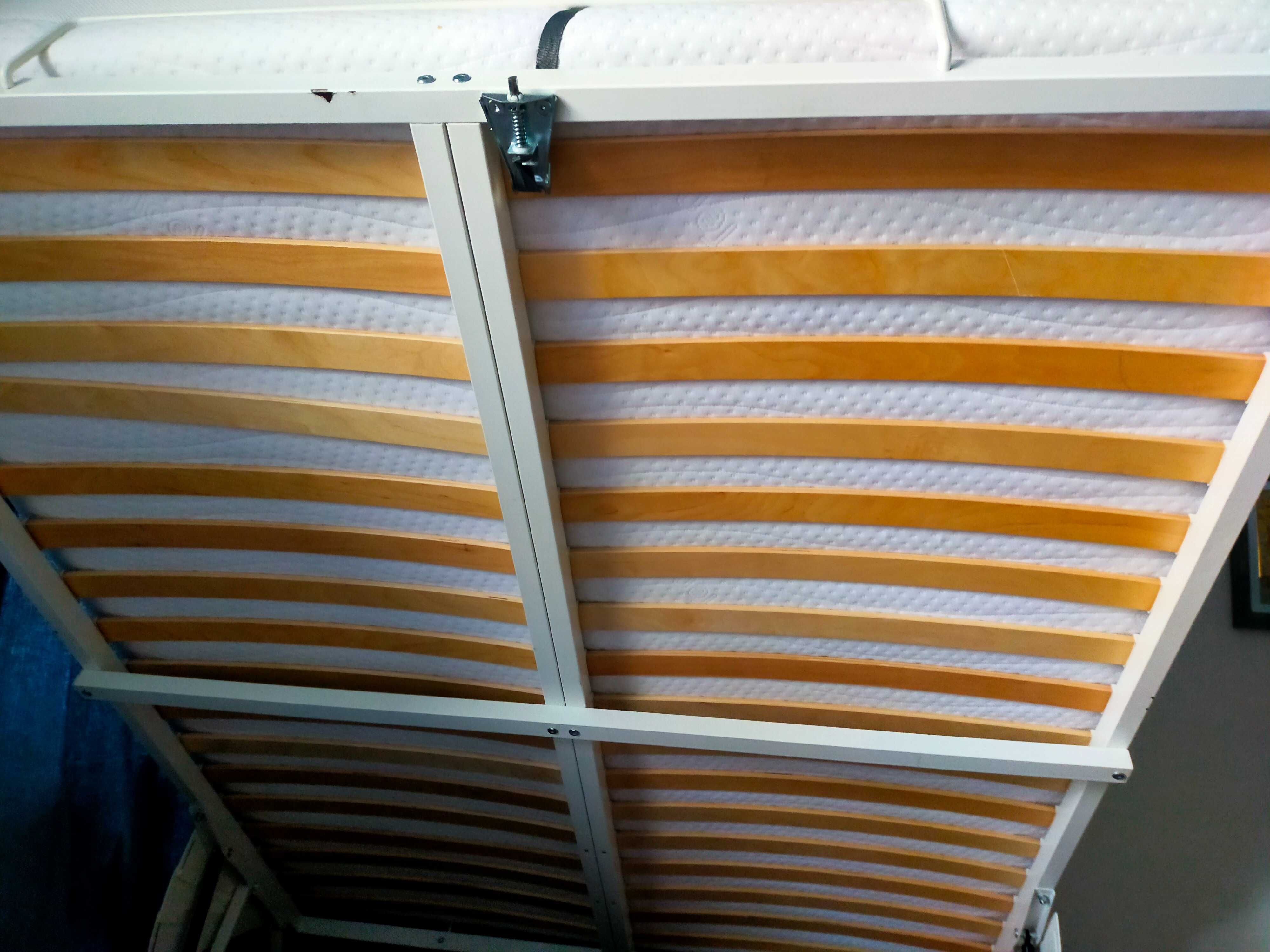 Łóżko Malm z pojemnikiem 160x200 +materac Janpol