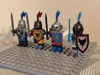 Ludziki minifigurki rycerze kompatybilne z lego