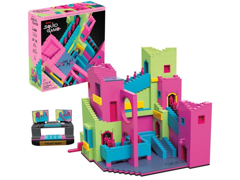 Іграшка Конструктор Гра в кальмара MEGA Squid Game Mattel HYL45