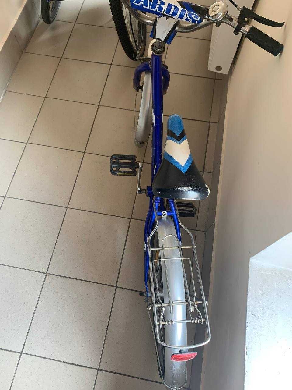 Велосипед Ardis синій + хром