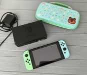 Nintendo switch animal crossing edition
