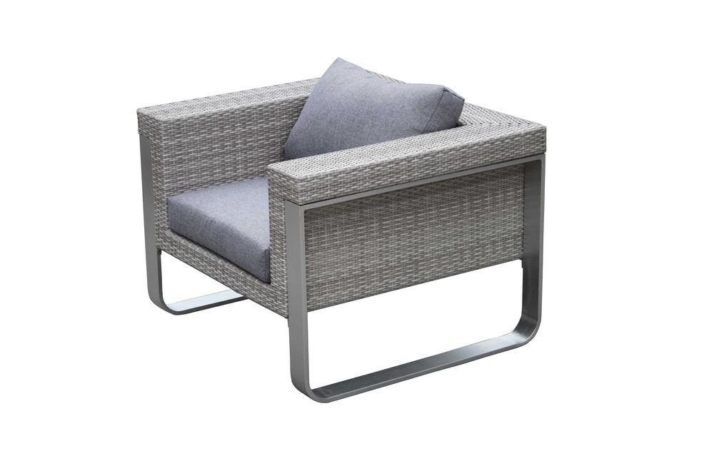 Eldar zestaw meble ogrodowe  Hortensja szare