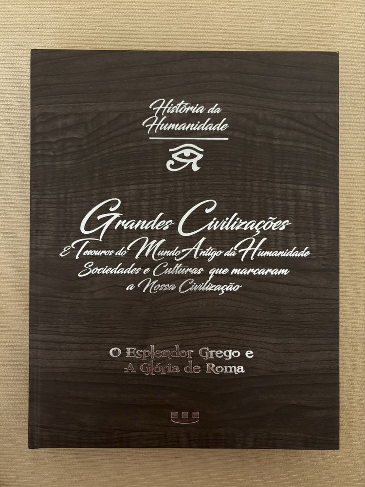 Livros Grandes Civilizações + 4 DVDs