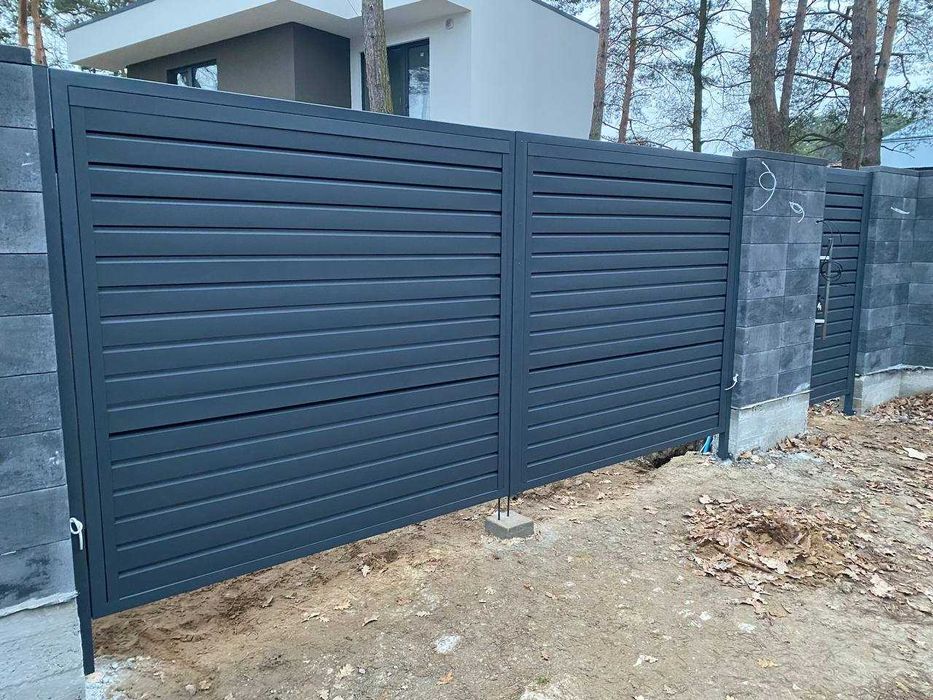 Виготовлення та монтаж РОЗПАШНИХ ВОРІТ будь-якого типу — Львів та обл