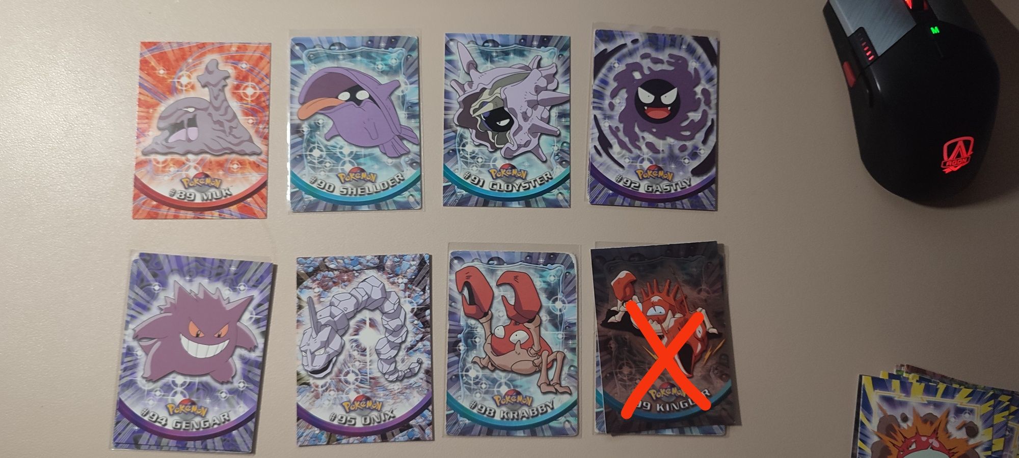 Old Pokémon TOPPs atualizado - liquidação