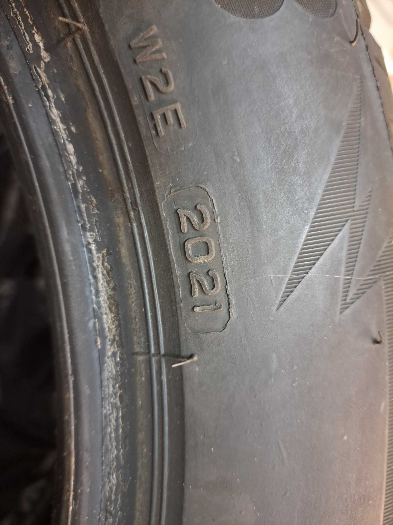 Opony zimowe Bridgestone Blizzak LM005 jak NOWE!!! 215/55/R17