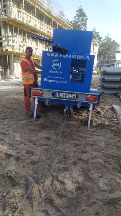 Wciągarki kablowa M4 VOLTA 5,5 t siła uciągu, 1000m, TD710 USB2, pilot