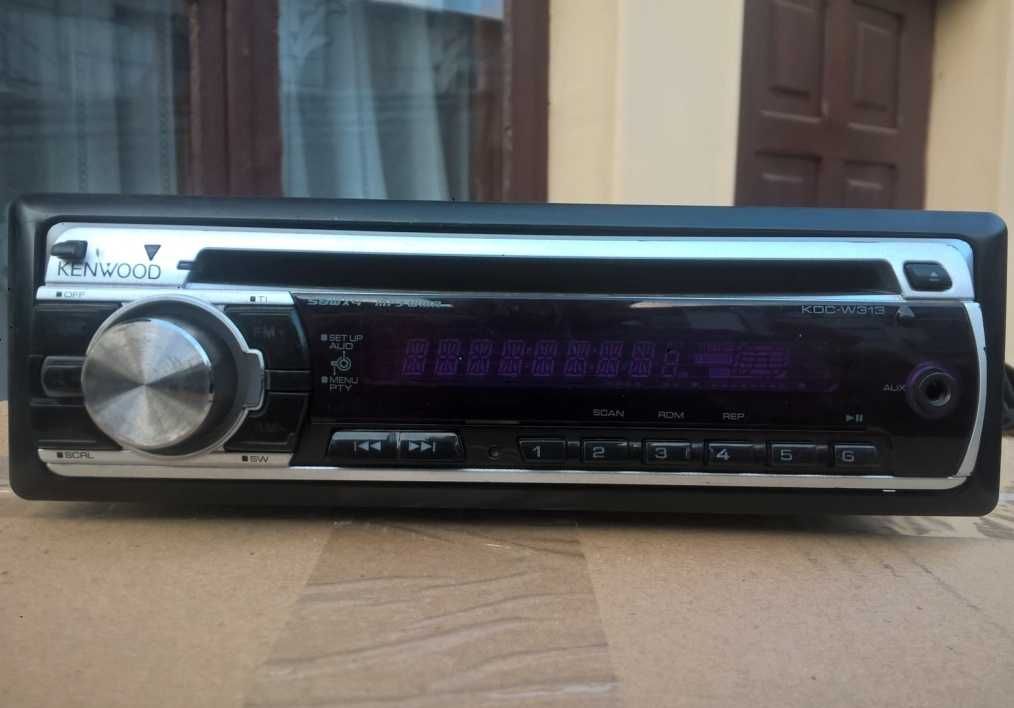 RADIO-RDS-CD/AUX/Subwo KENWOOD 4x50W MP3/WMA ID3-Text EQ3 Loudnes Bass